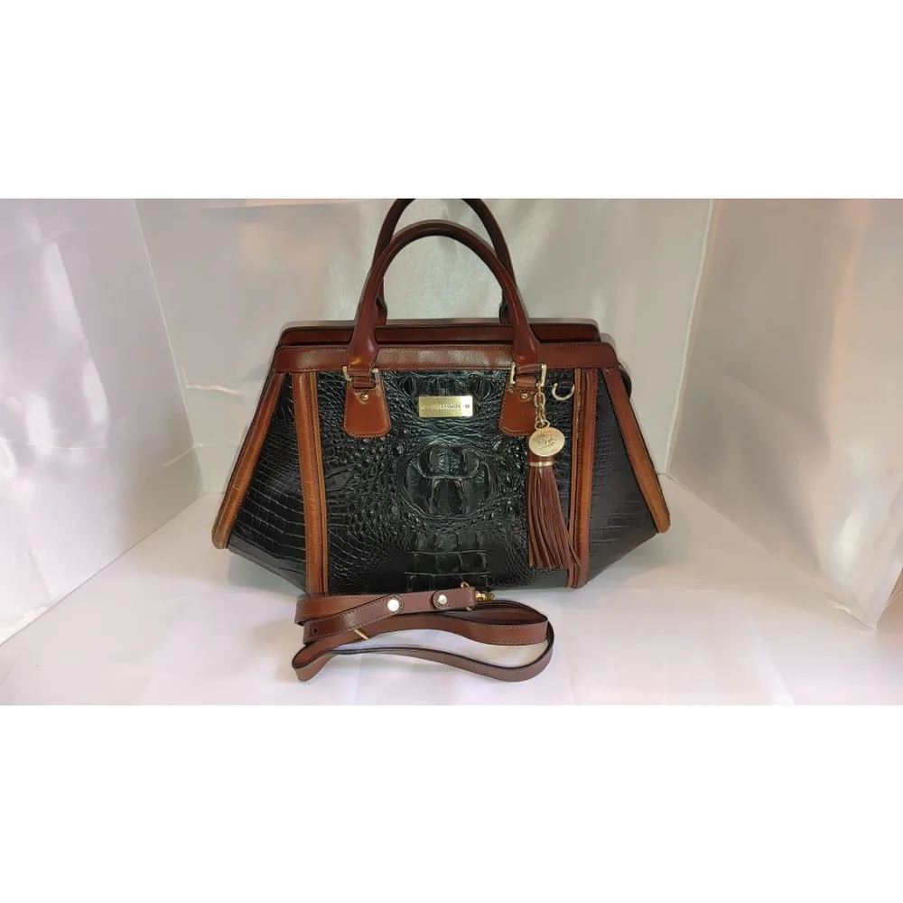 Brahmin Arden Tortoise Melbourne Satchel